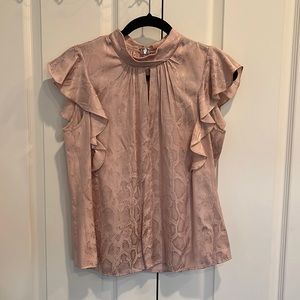 Rebecca Taylor Pink Silk Blouse